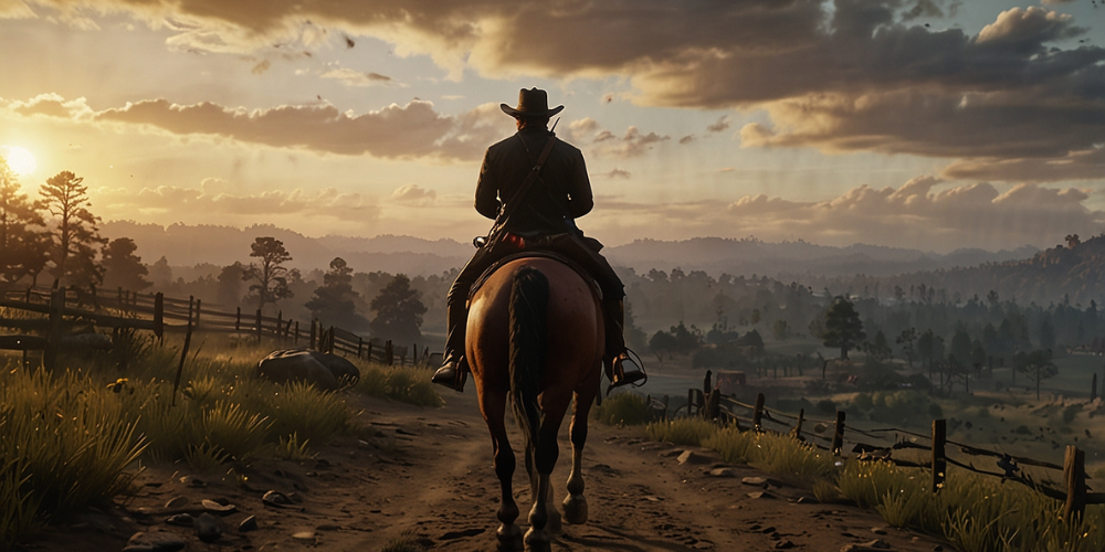 Red Dead Redemption 2 video game.